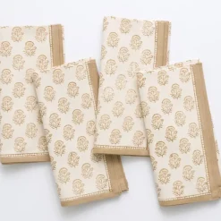 Anika Beige Napkin | Set of 4