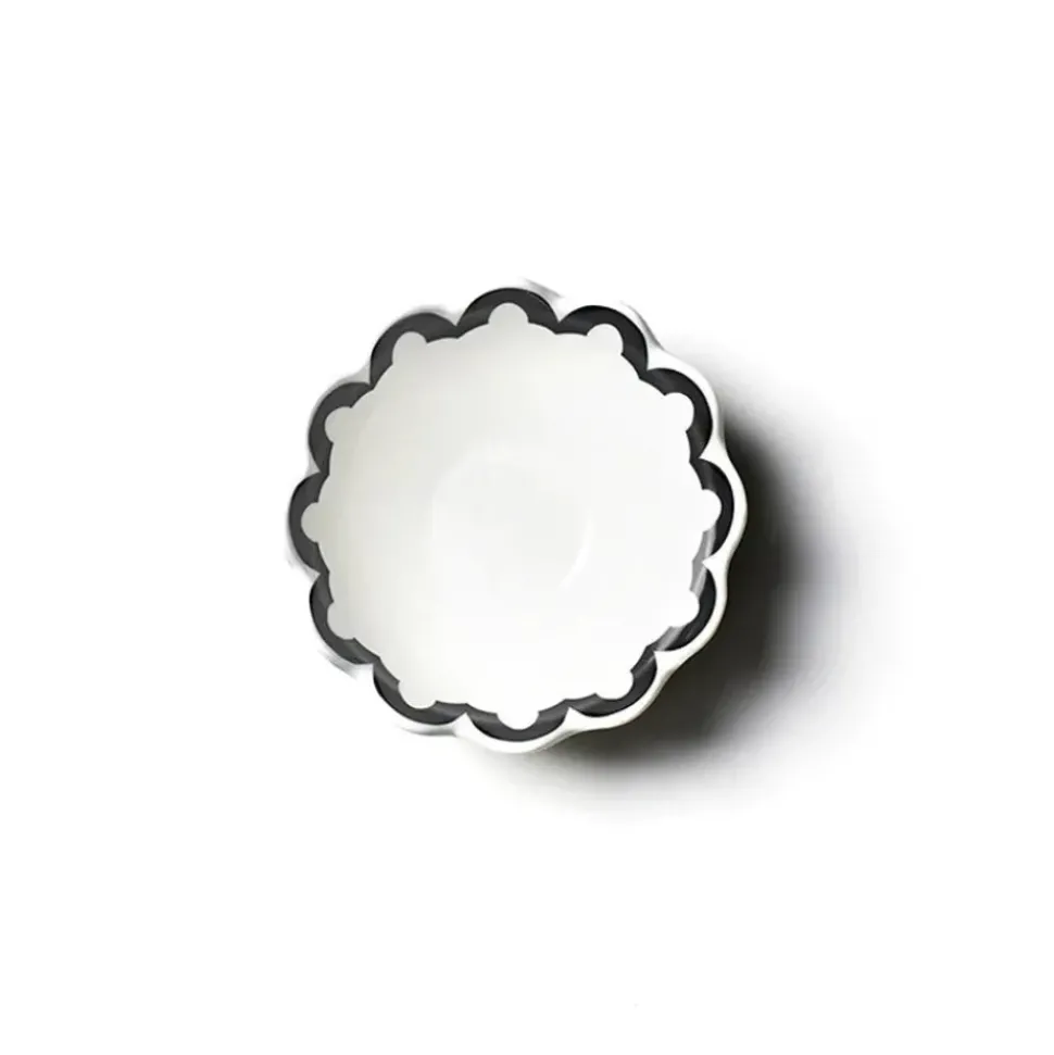 Coton Colors Arabesque Scalloped Bowl