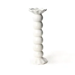 Coton Colors Signature Ruffle Knobbed Candle Holder