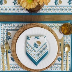 Gaya Teal & Marigold Placemat | Set of 4