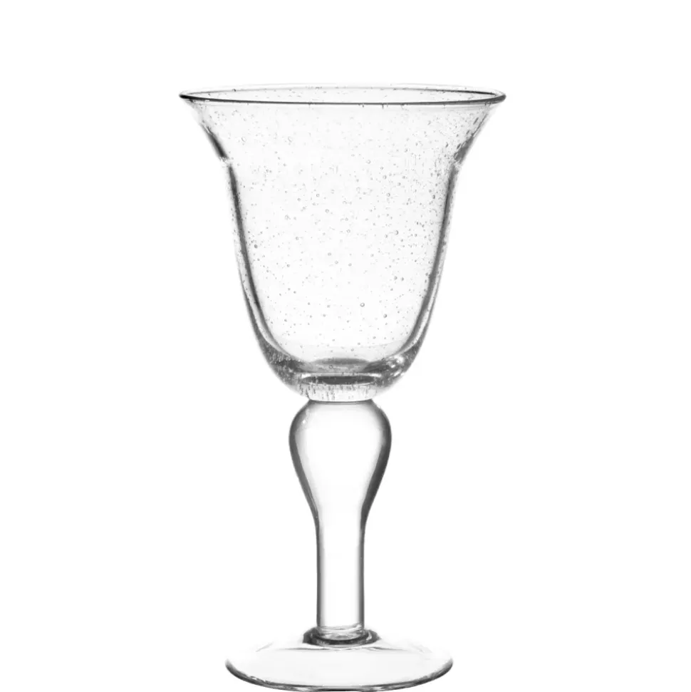 Hand Blown Bubbles Everyday Glass | Set of 4