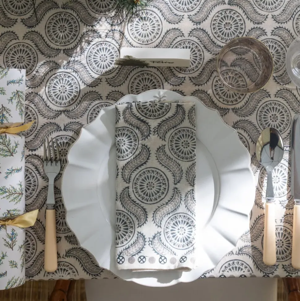 India Hicks Home Medals & Mustaches Napkins | Set of 4