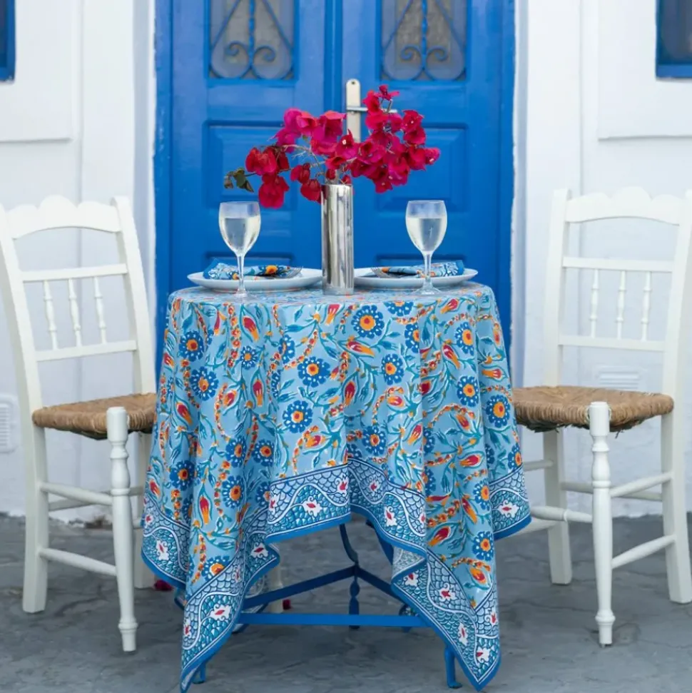 Iznik Blue Tablecloth