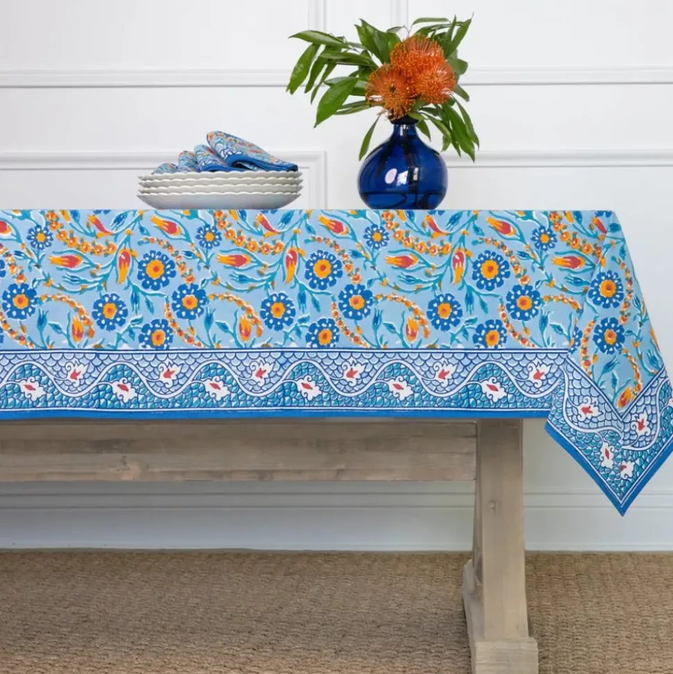 Iznik Blue Tablecloth