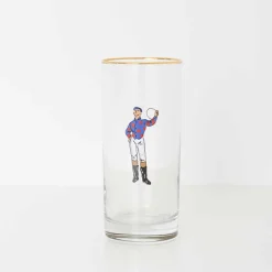 Jockeys Drinking Glasses Mixed Set of 4
