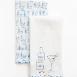 Martini Linen Tea Towels