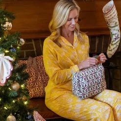 Morning Meadow Yellow Pajama Set