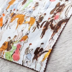 Paddock Scene Linen Napkin