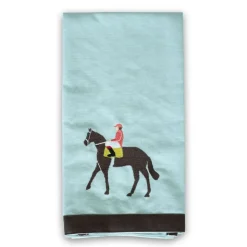 Riders Up Horse and Jockey Tea Towels