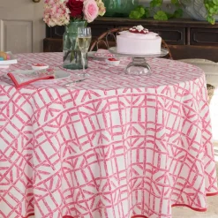 Rose Bamboo Tablecloth