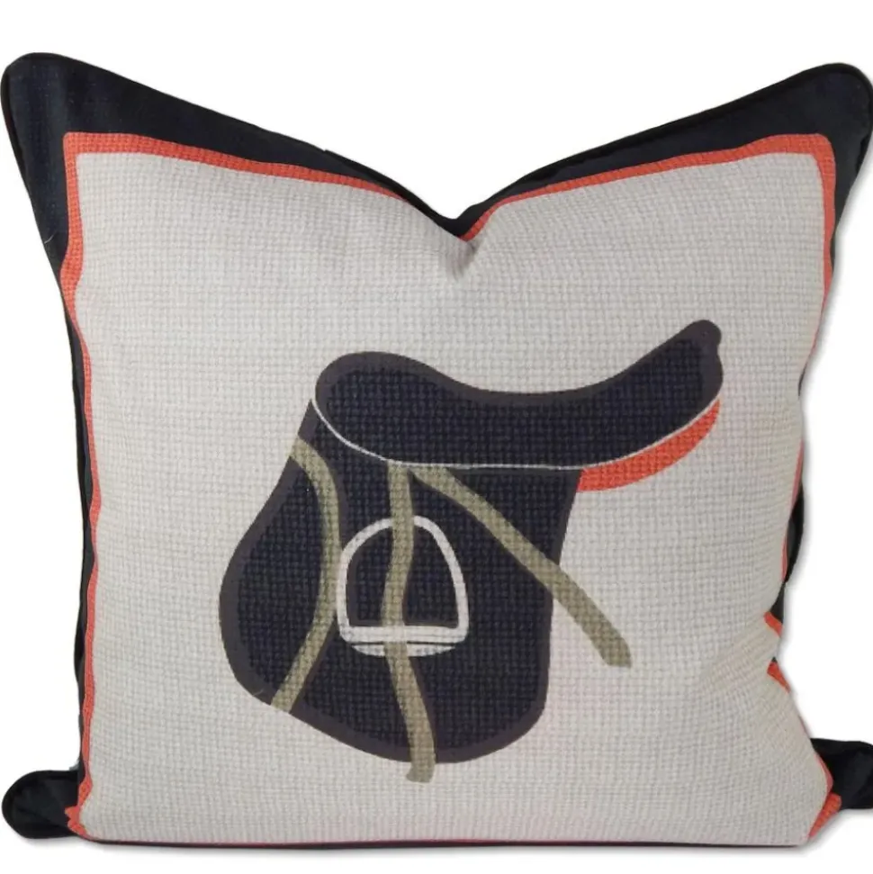 Saddle Throw Pillow Cover