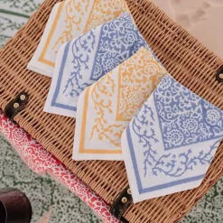 Tapestry Blue Napkin