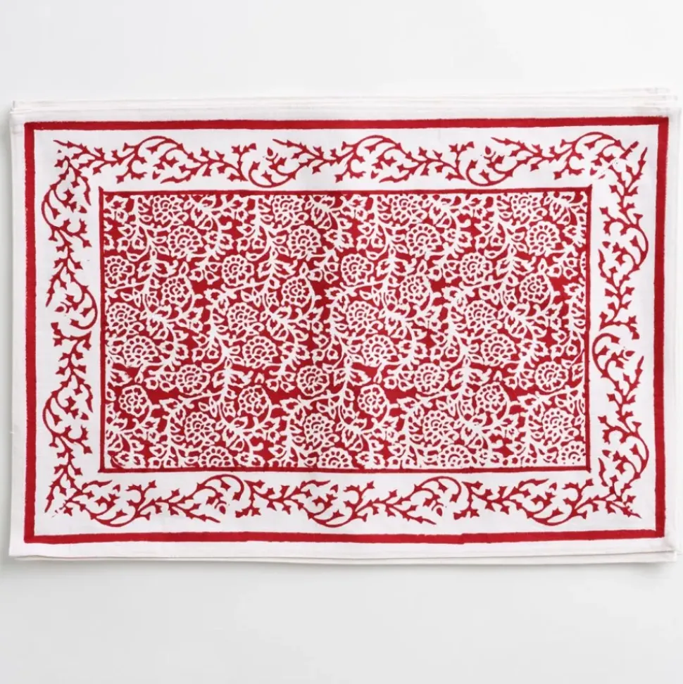 Tapestry Deep Red Placemat