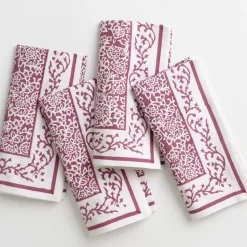 Tapestry Eggplant Napkin | Set of 4